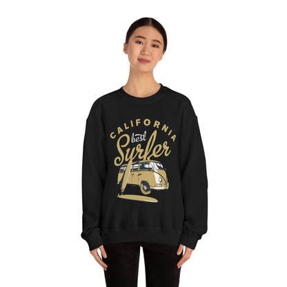 California-Best surfer Crewneck Sweatshirt