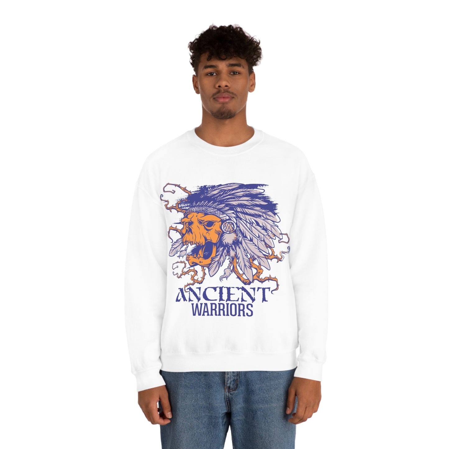 Ancient Warrior Chief Crewneck Sweatshirt