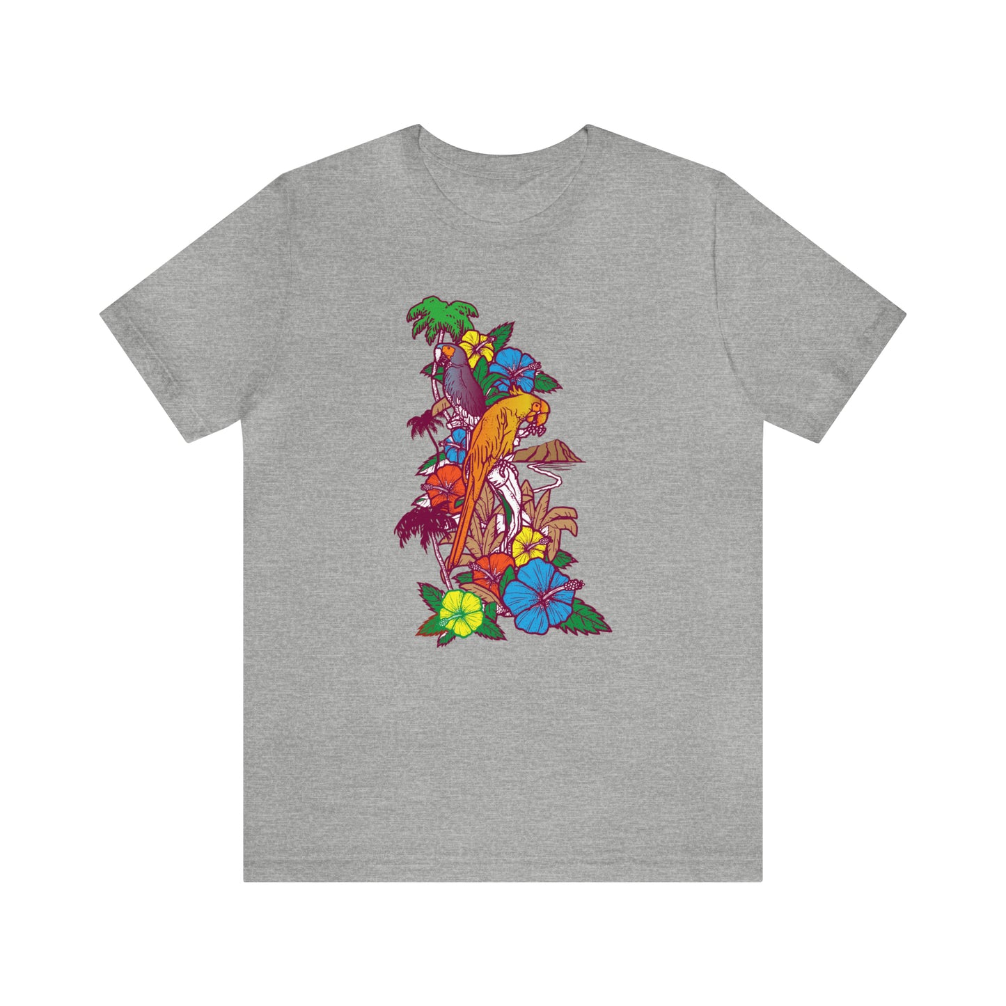 Parrot Jungle Floral T-Shirt