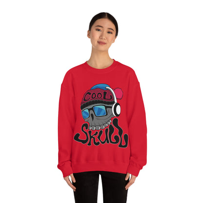 Cool Skull Crewneck Sweatshirt