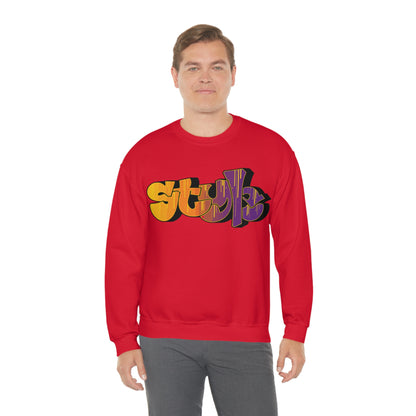 Style colorful graffiti Crewneck Sweatshirt