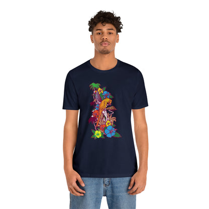 Parrot Jungle Floral T-Shirt