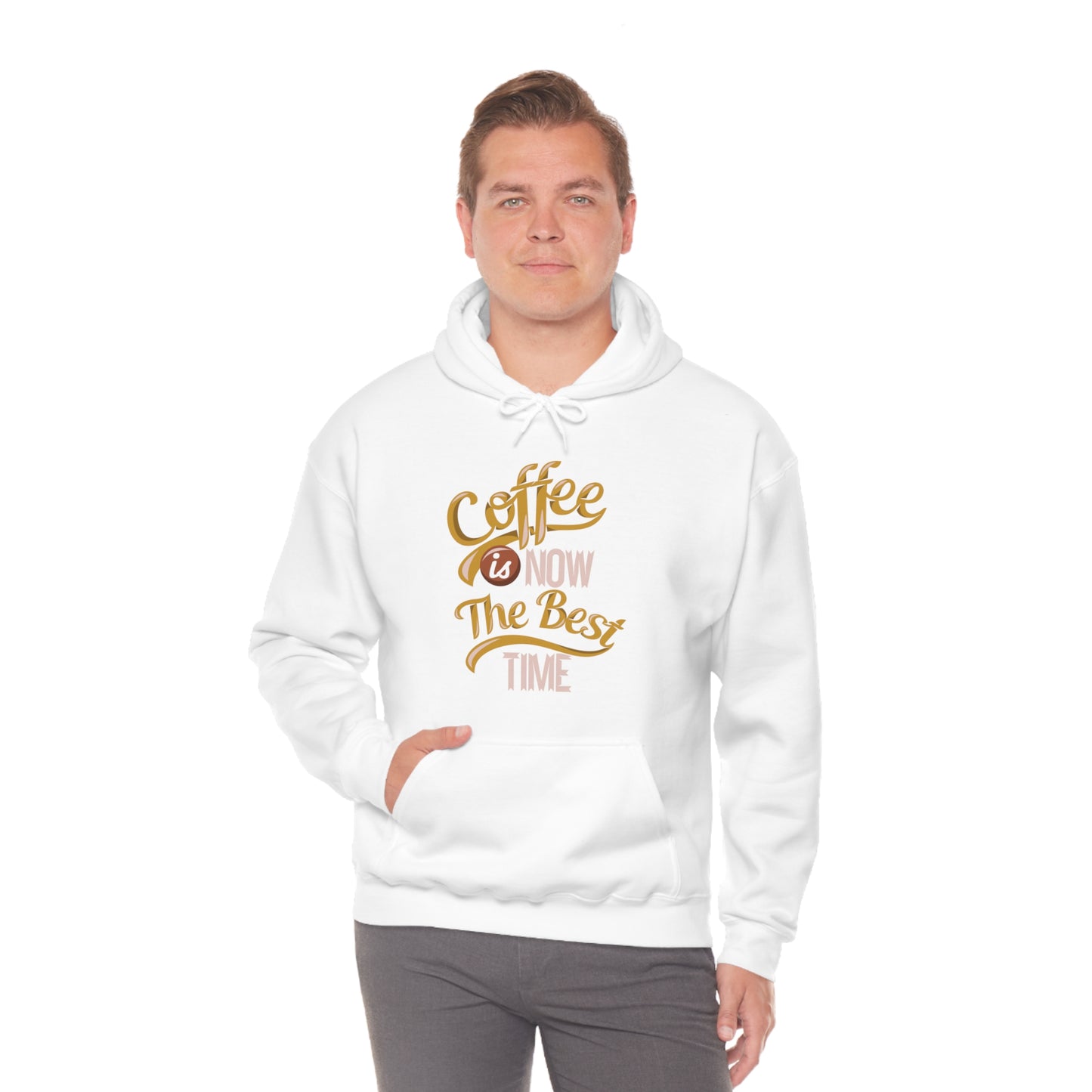 Coffee Is Now The Best Time Hoodie