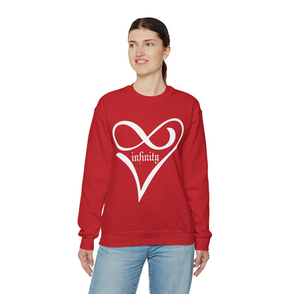 Infinity Love Heart symbol Crewneck Sweatshirt