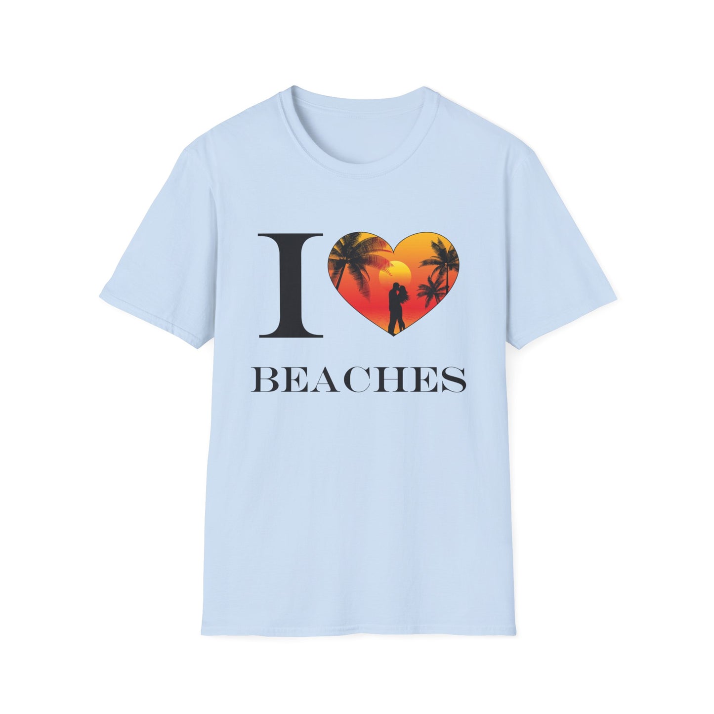 I Love Beaches T-Shirt