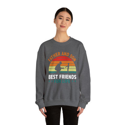 Best friends for life vintage Crewneck Sweatshirt