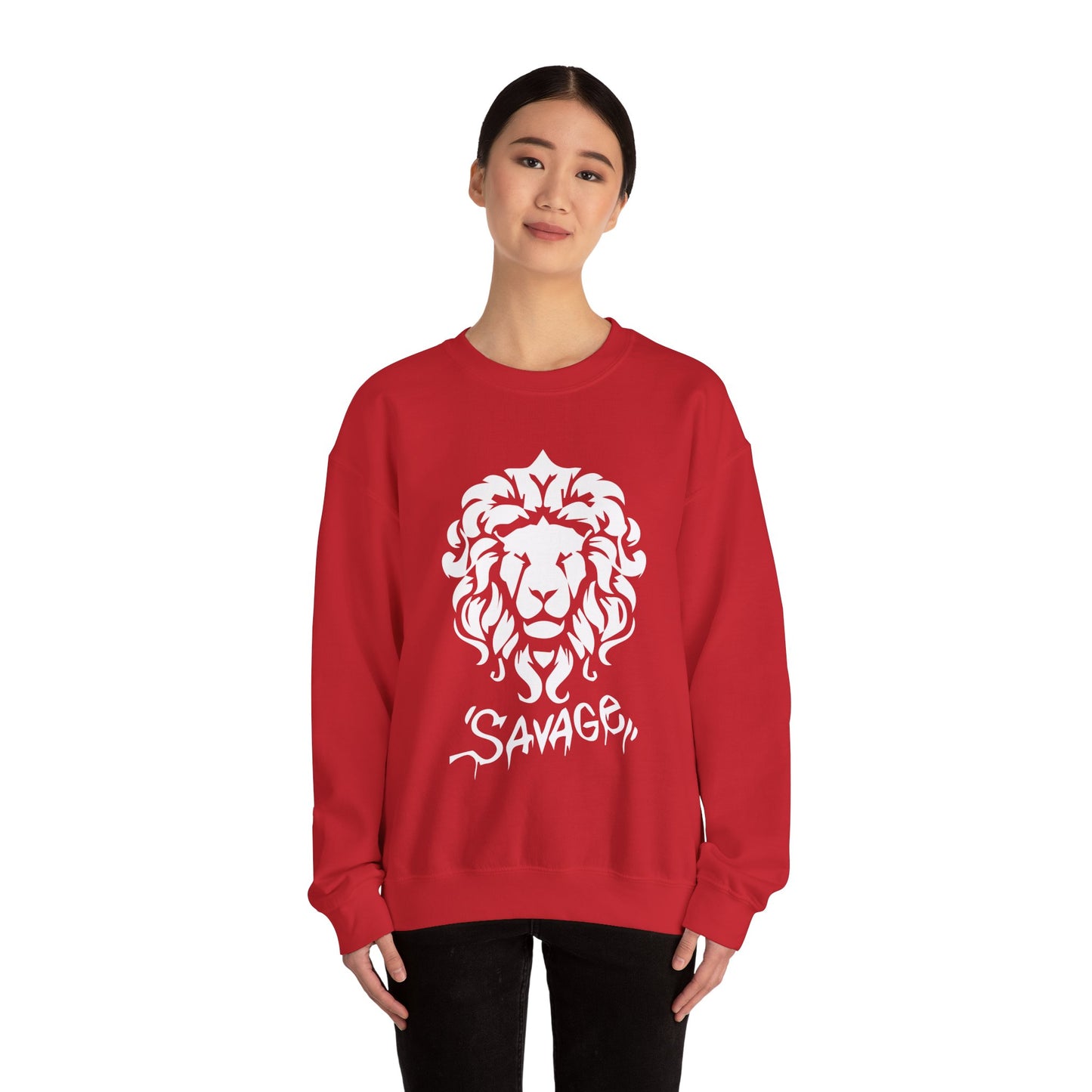 Savage Lion Crewneck Sweatshirt