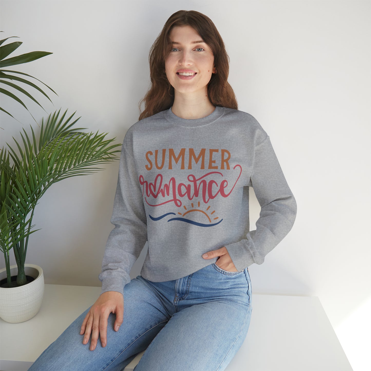 Summer_romance Crewneck Sweatshirt