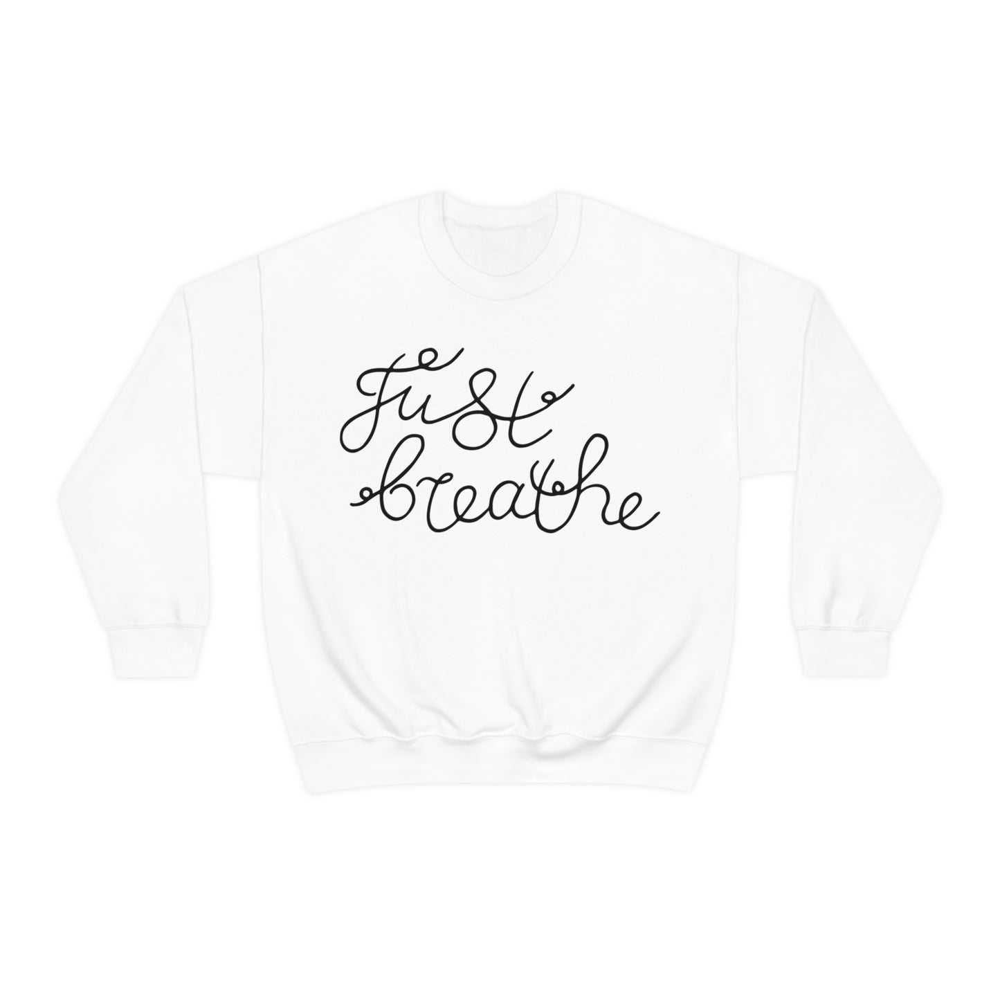 Just Breathe Crewneck Sweatshirt