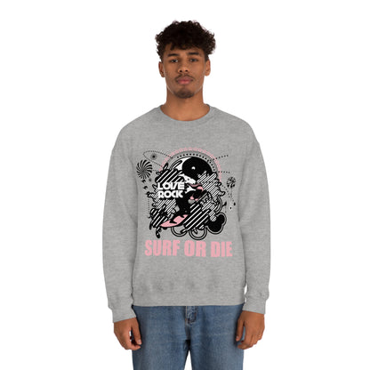 Surf or Die Crewneck Sweatshirt