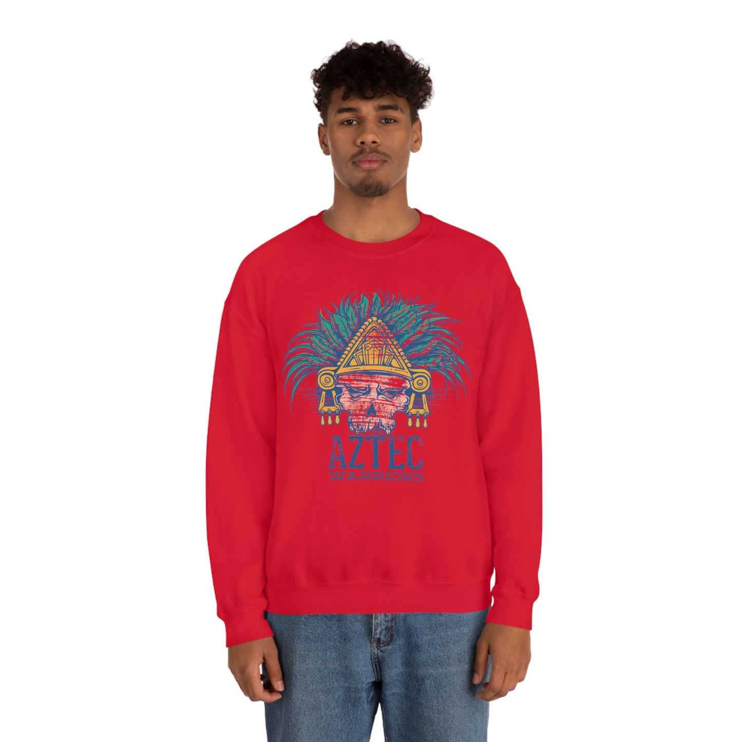 Aztec Warrior Crewneck Sweatshirt