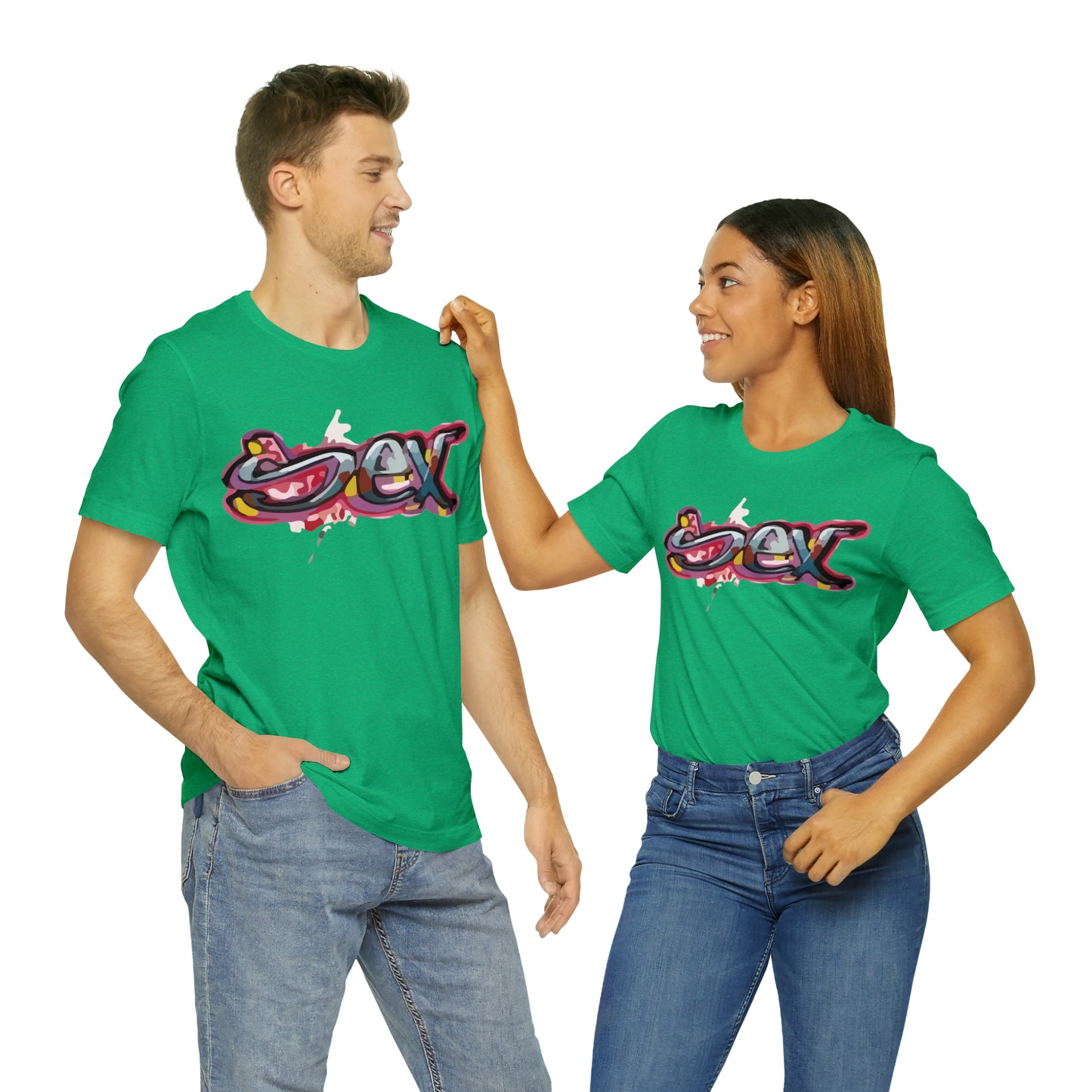 Sex colorful graffiti T-Shirt