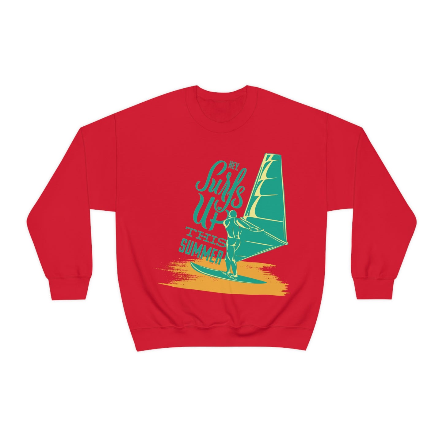 Hey Surfs Up Crewneck Sweatshirt