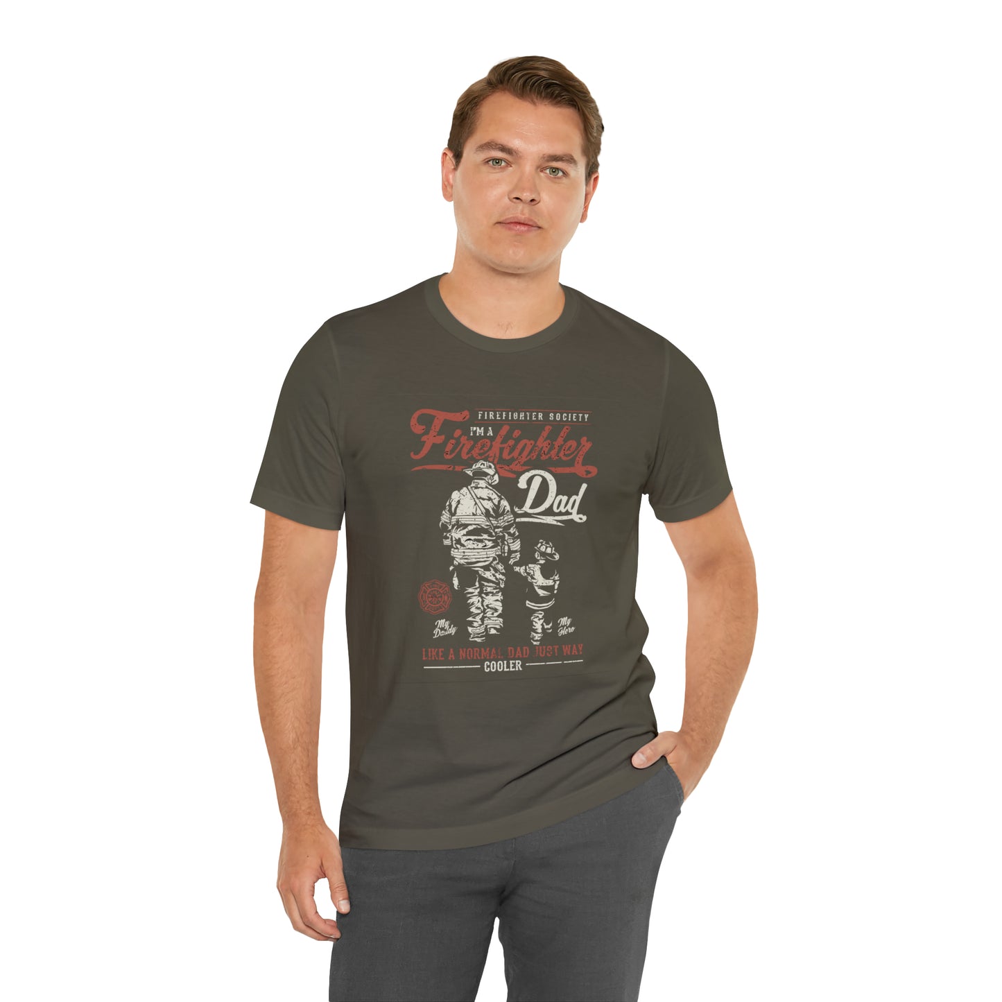 Firefighter dad T-Shirt