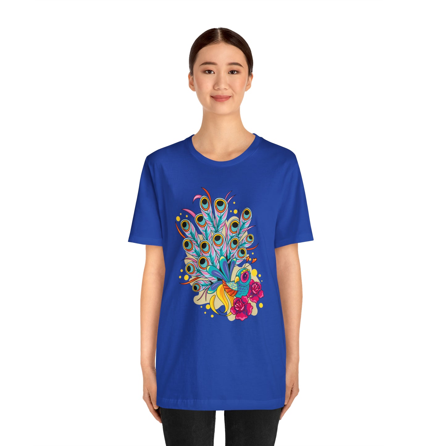 Colorful Peacock T-Shirt