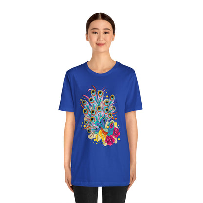 Colorful Peacock T-Shirt