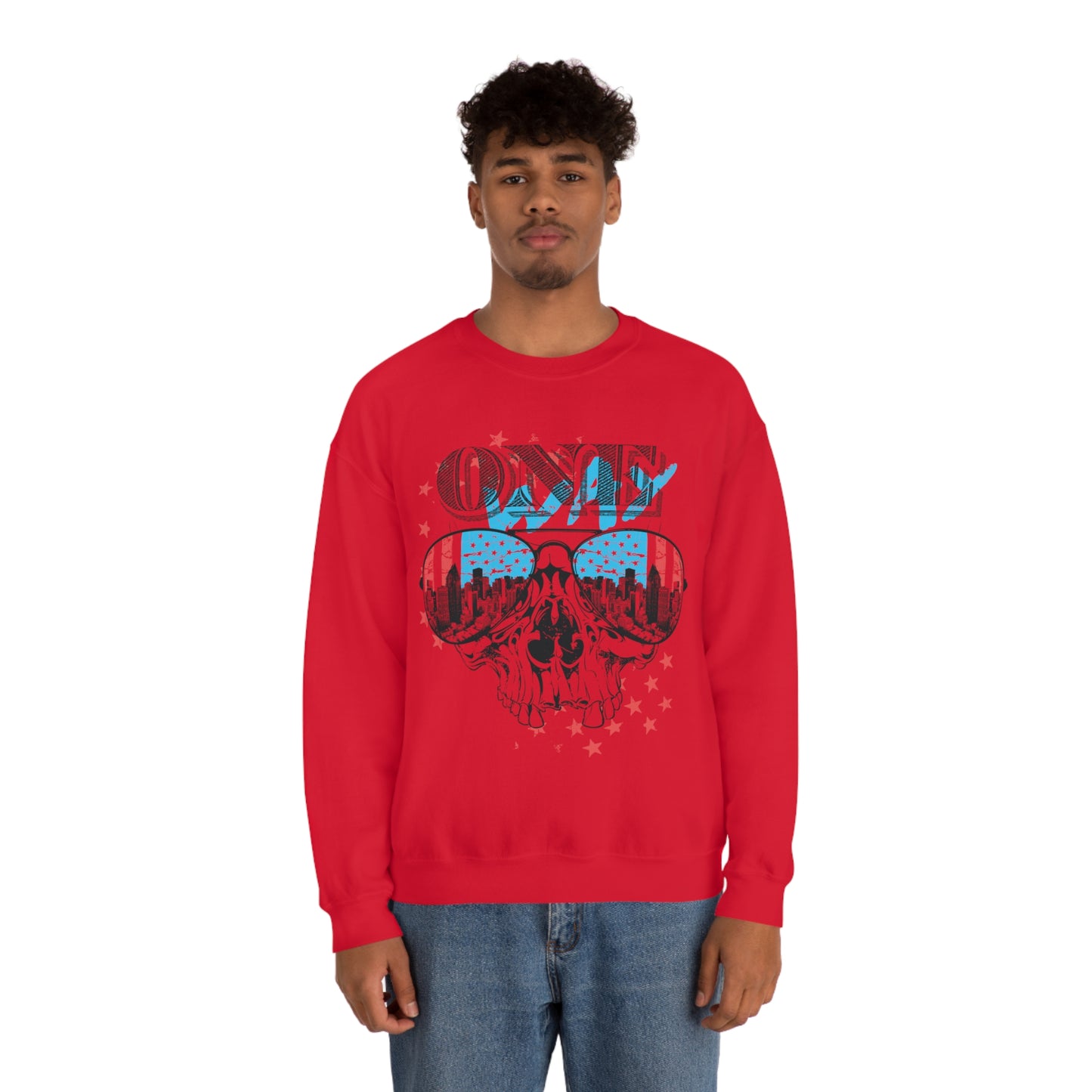 One way Crewneck Sweatshirt