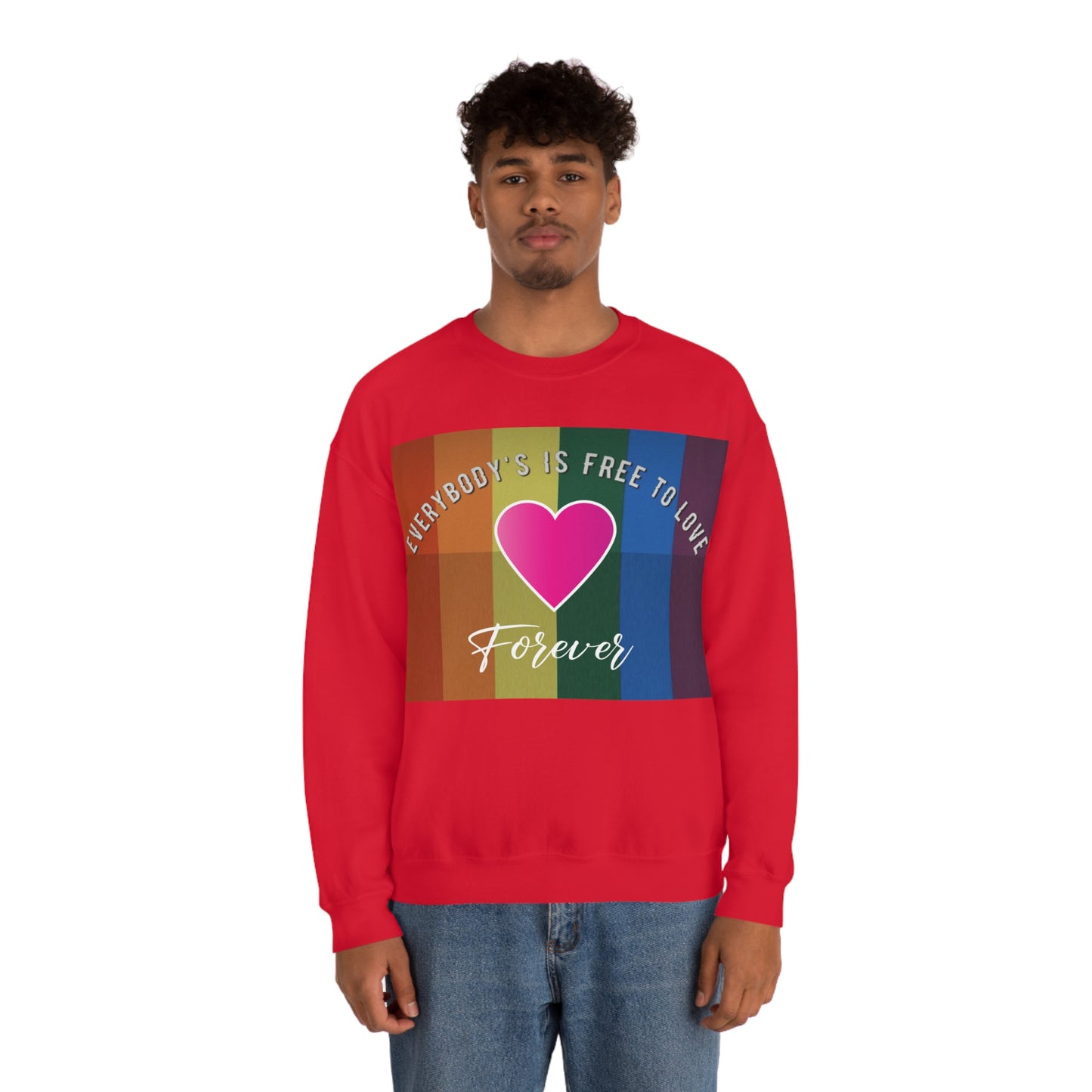 Everybody's Is Free To Love Crewneck Sweatshirt