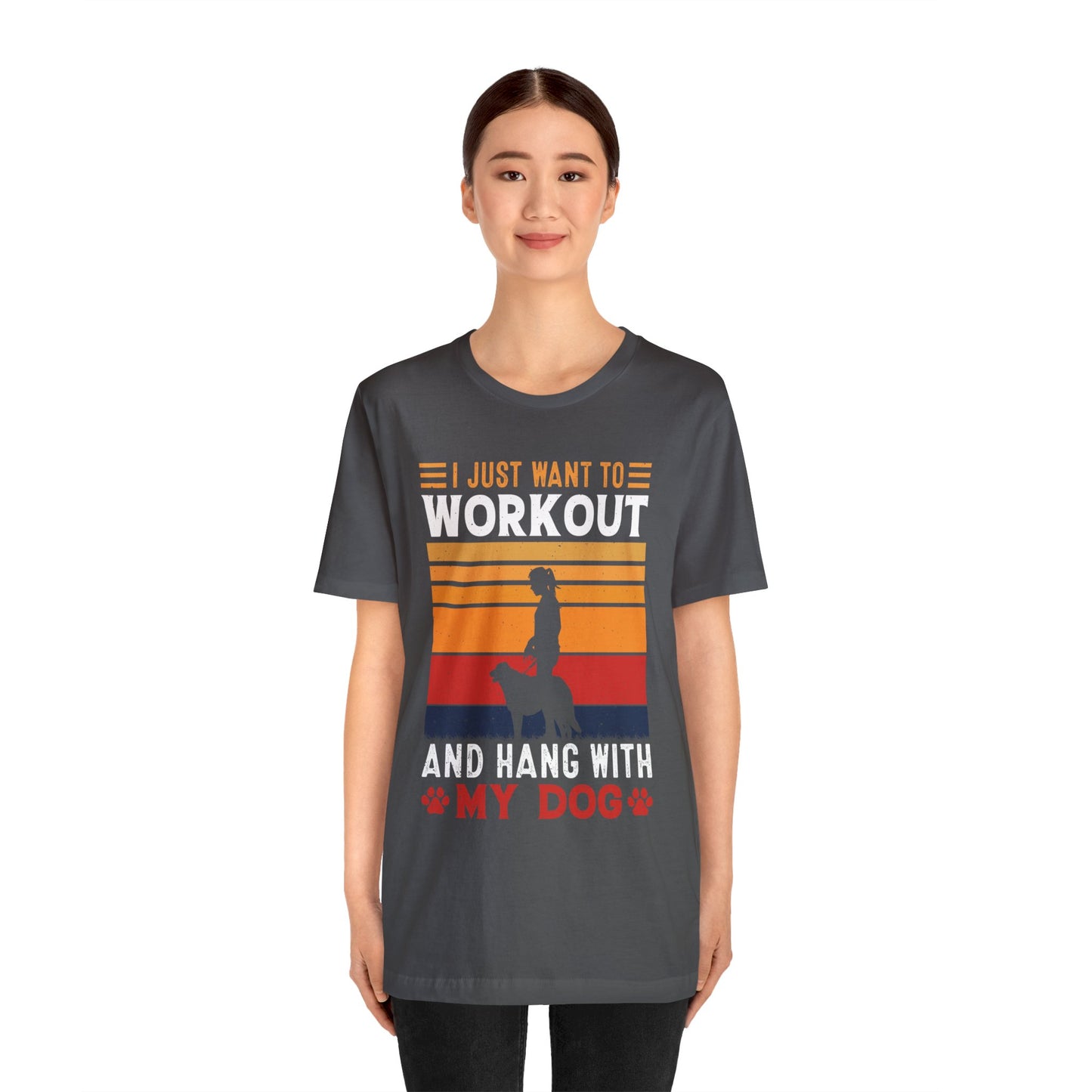 Workout with my dog Vintage T-Shirt