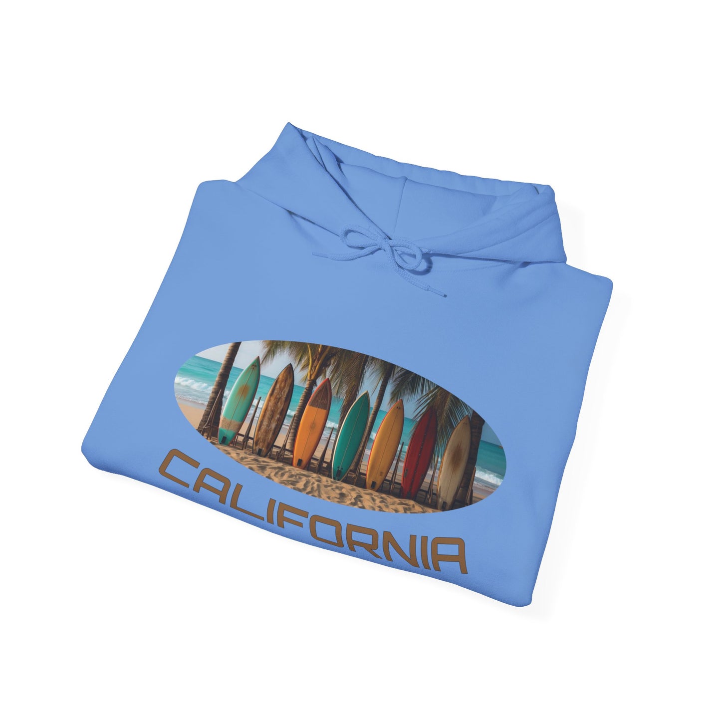 California beautiful surfer beach Hoodie