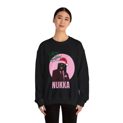 Merry Christmas NUKKA Crewneck Sweatshirt