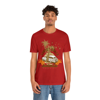 Sunset Beach Surfing Paradise T-Shirt