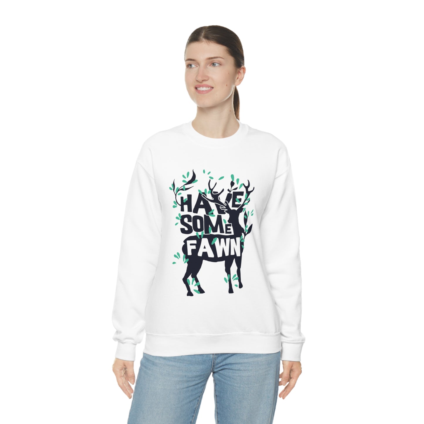 Have Some Fawn Crewneck Sweatshirt