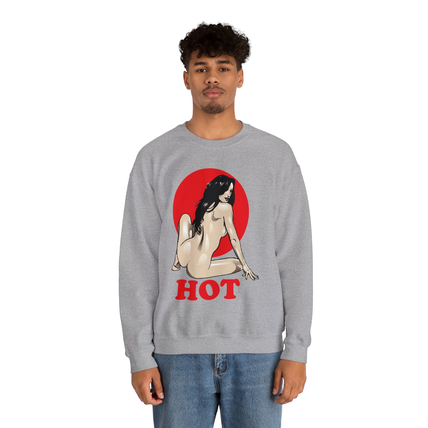 Hot passionate sexy Crewneck Sweatshirt