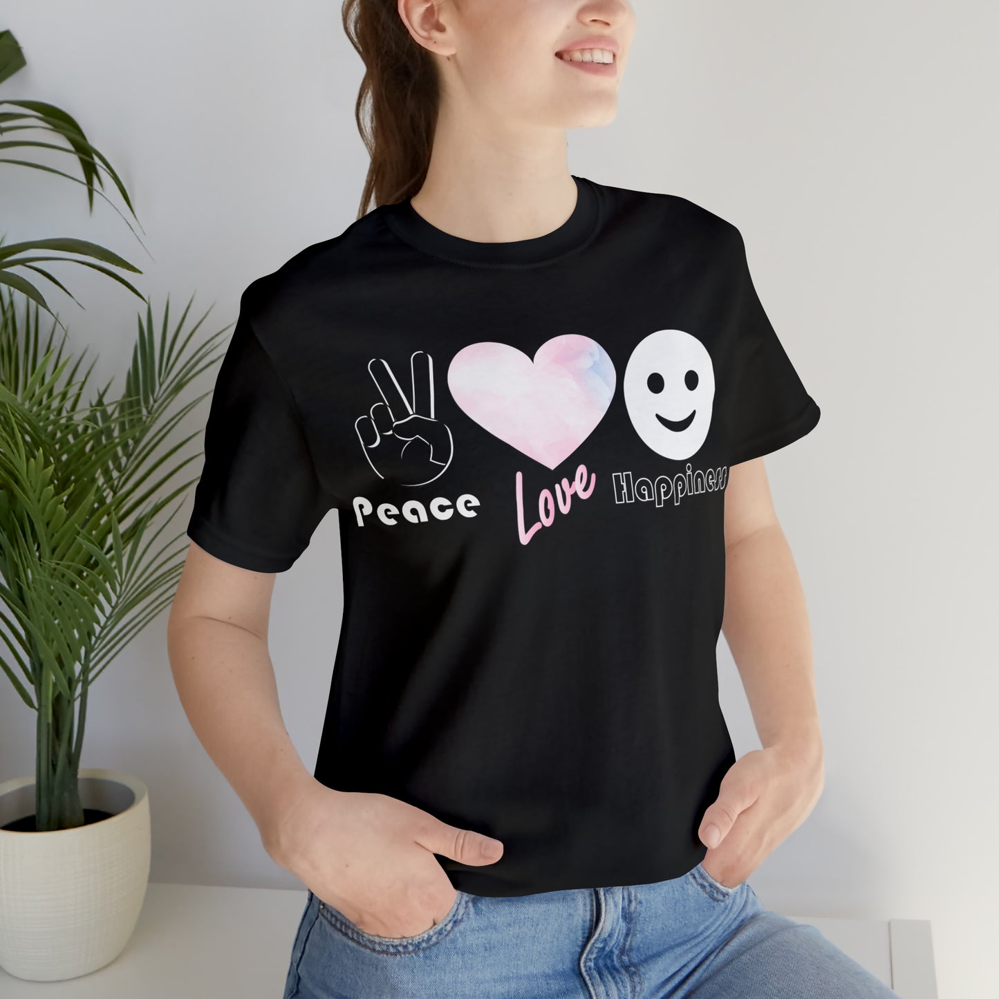 Peace-Love-Happiness T-Shirt