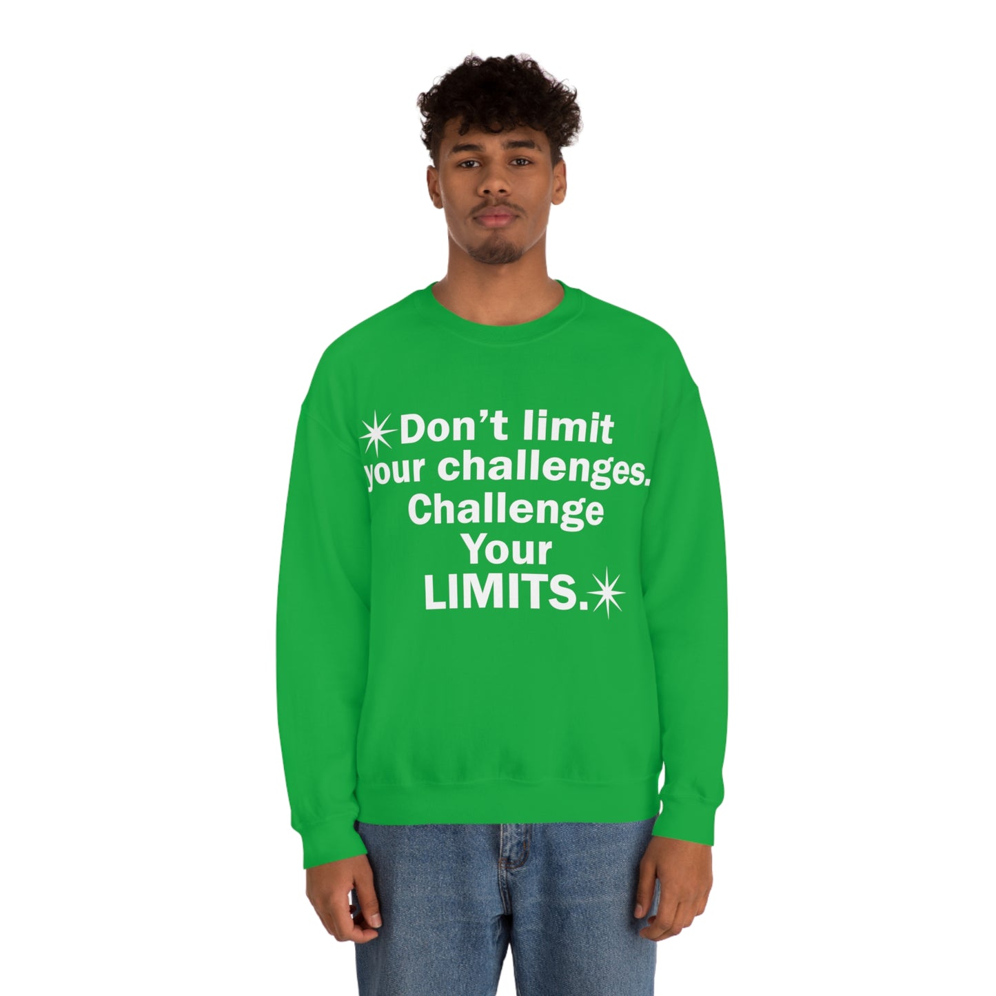 Challenge your limits Crewneck Sweatshirt