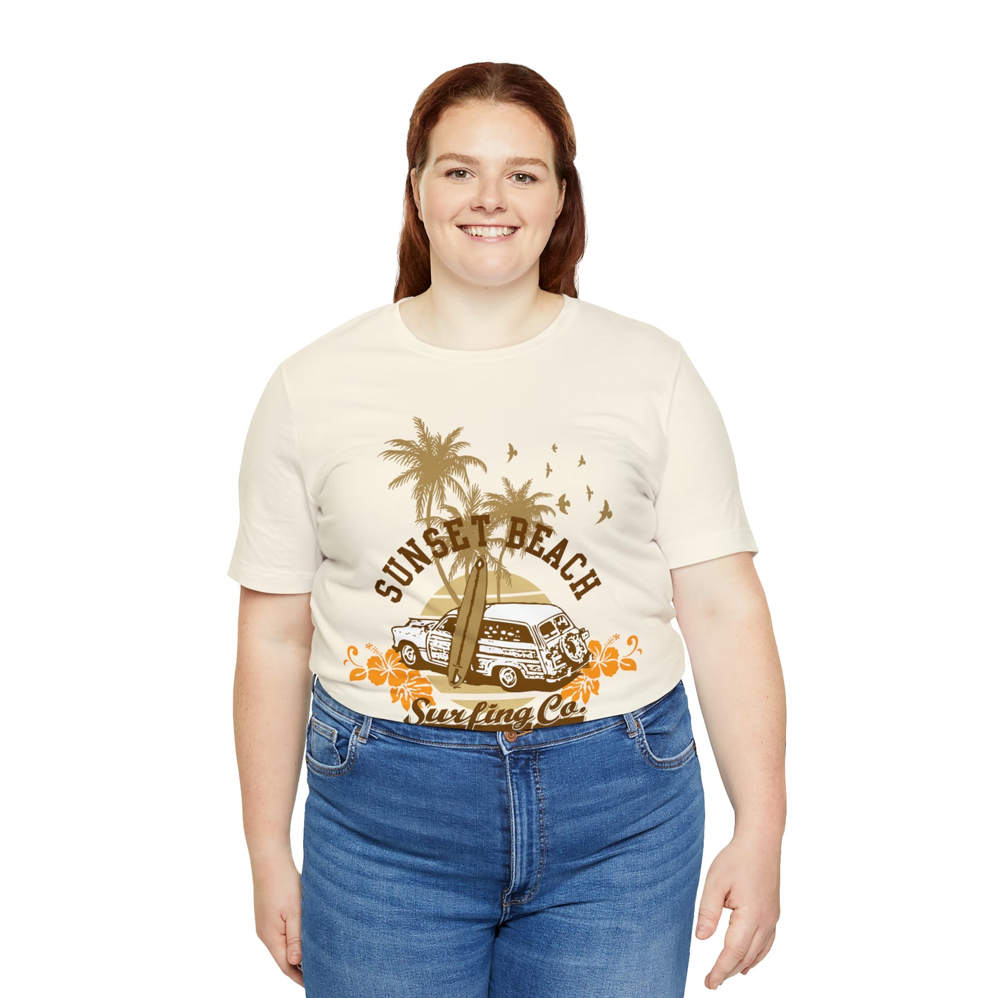 Sunset Beach Surfing Paradise T-Shirt