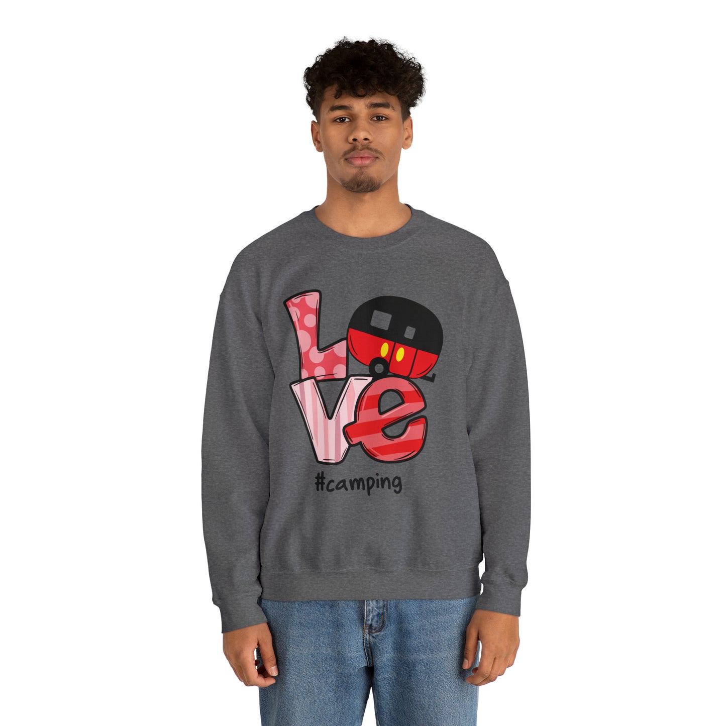 Camping Love Crewneck Sweatshirt