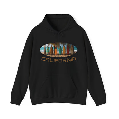 California beautiful surfer beach Hoodie