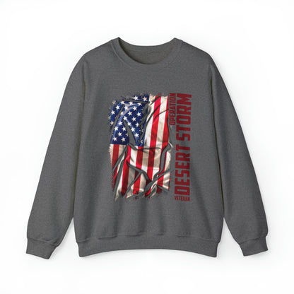 Operation desert storm Veteran Crewneck Sweatshirt