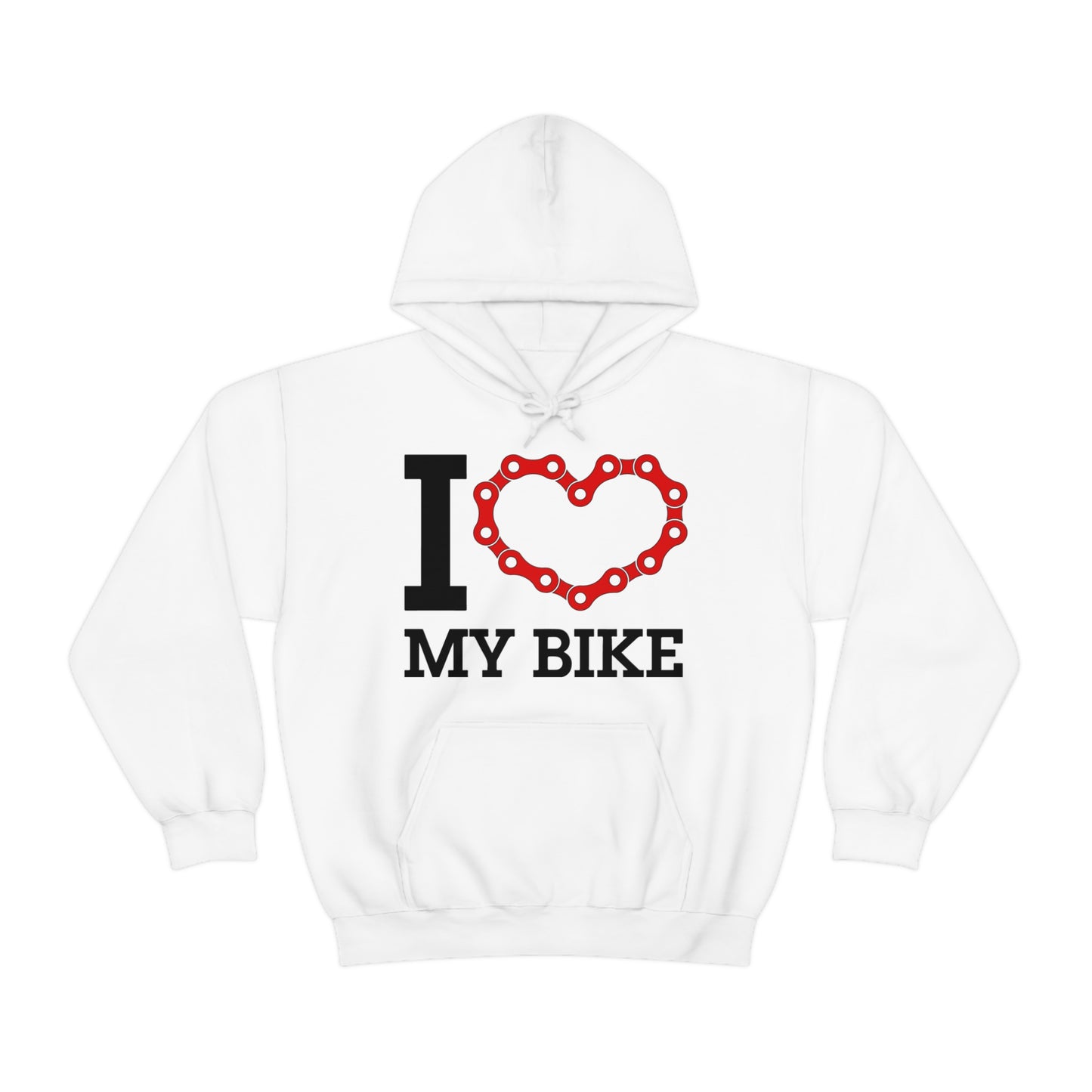 I love my bike Hoodie