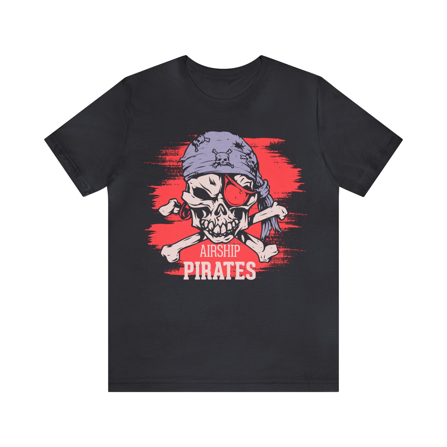 Airship Skull Pirate T-Shirt