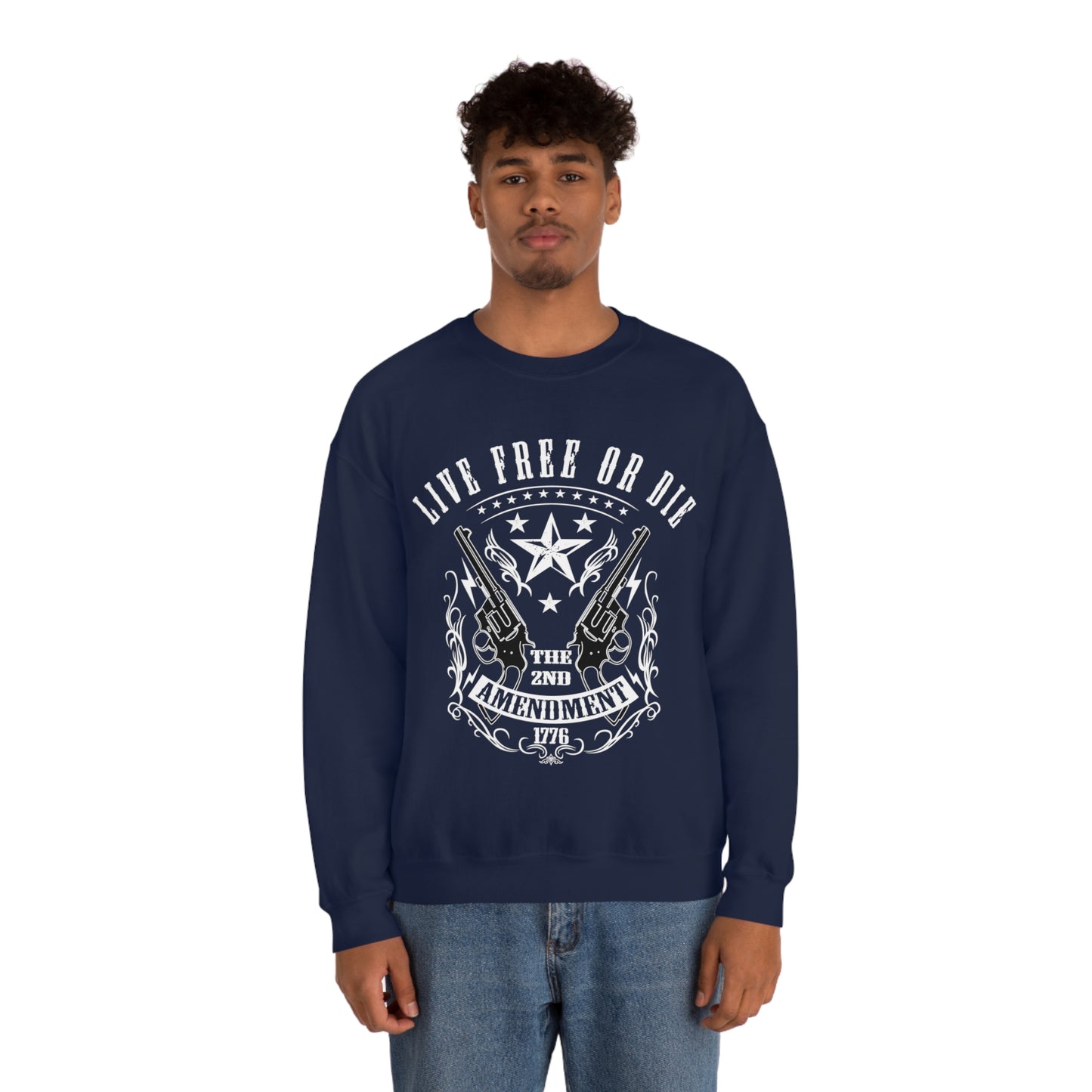 Live Free or Die Crewneck Sweatshirt