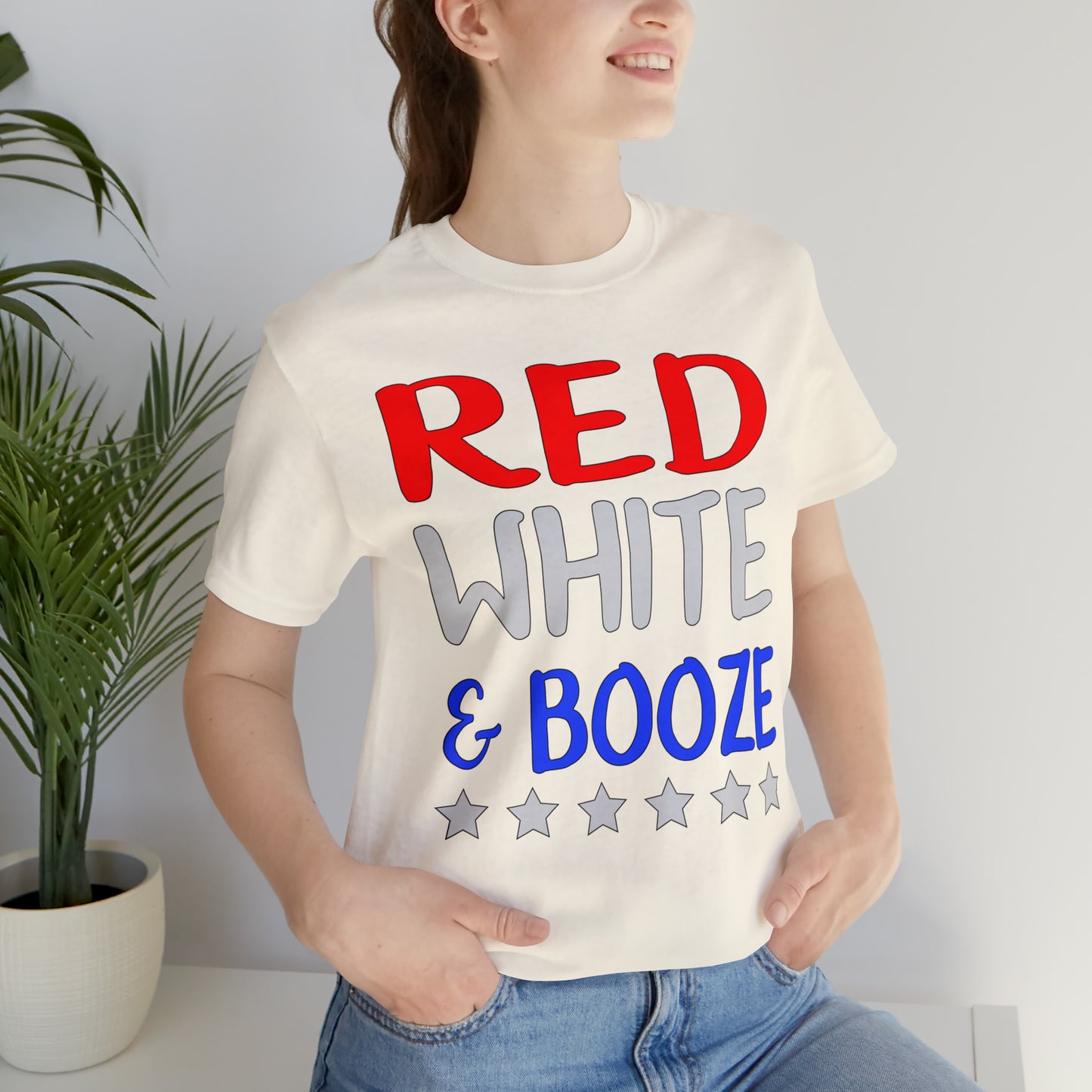 Red  White Booze T-Shirt