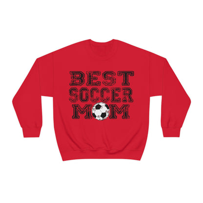 Best soccer mom Crewneck Sweatshirt