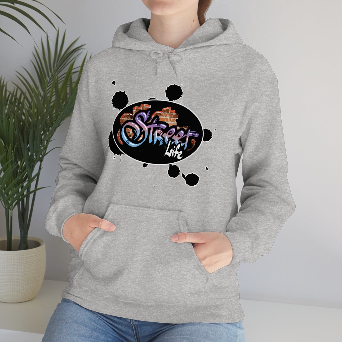 Street life graffiti Hoodie