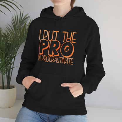 I Put the PRO in Procrastinate Hoodie