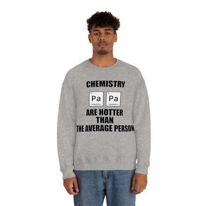 Chemistry Papa Crewneck Sweatshirt