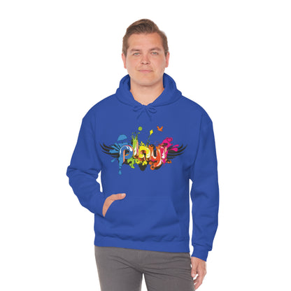 Play colorful graffiti Hoodie