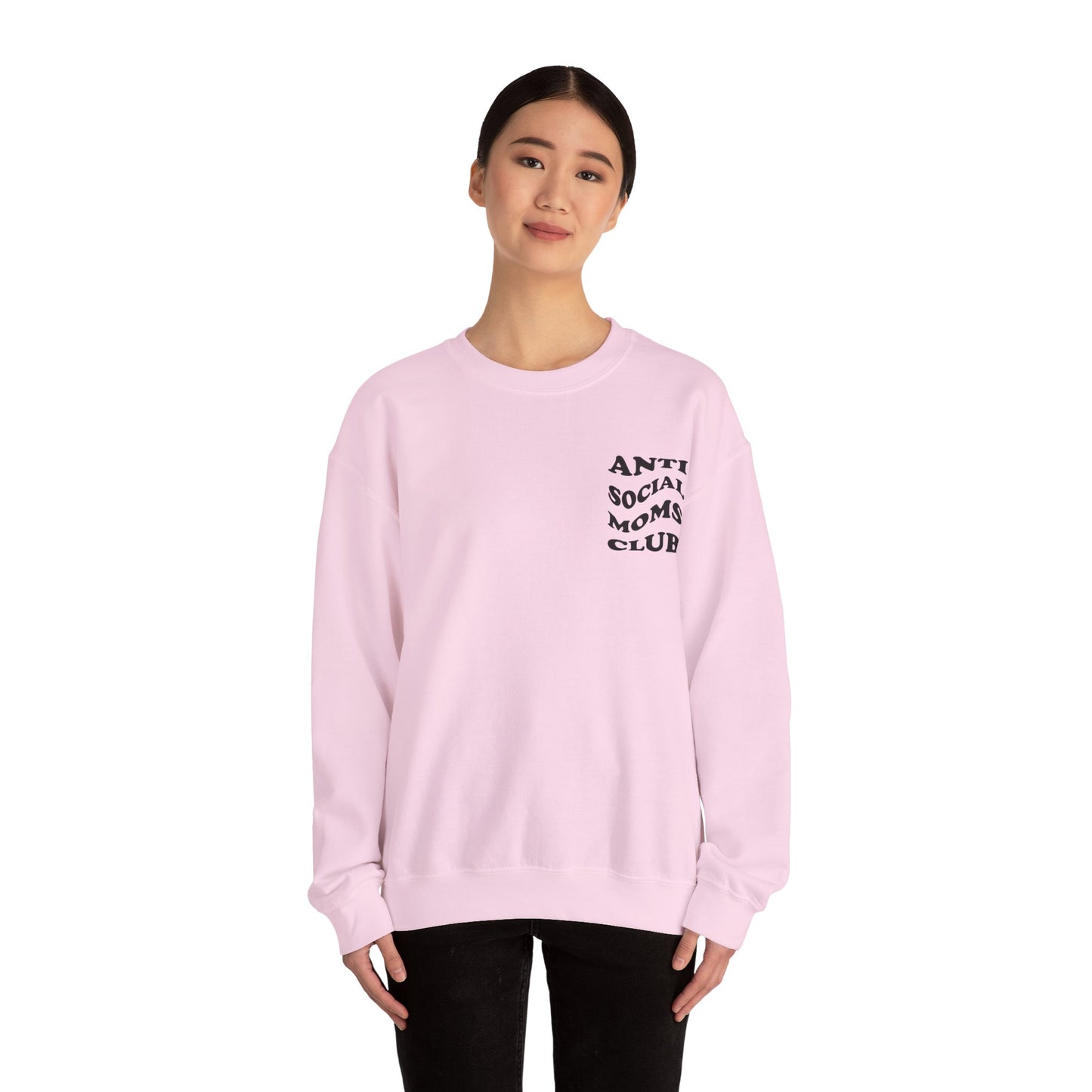 Antisocial Moms club Crewneck Sweatshirt