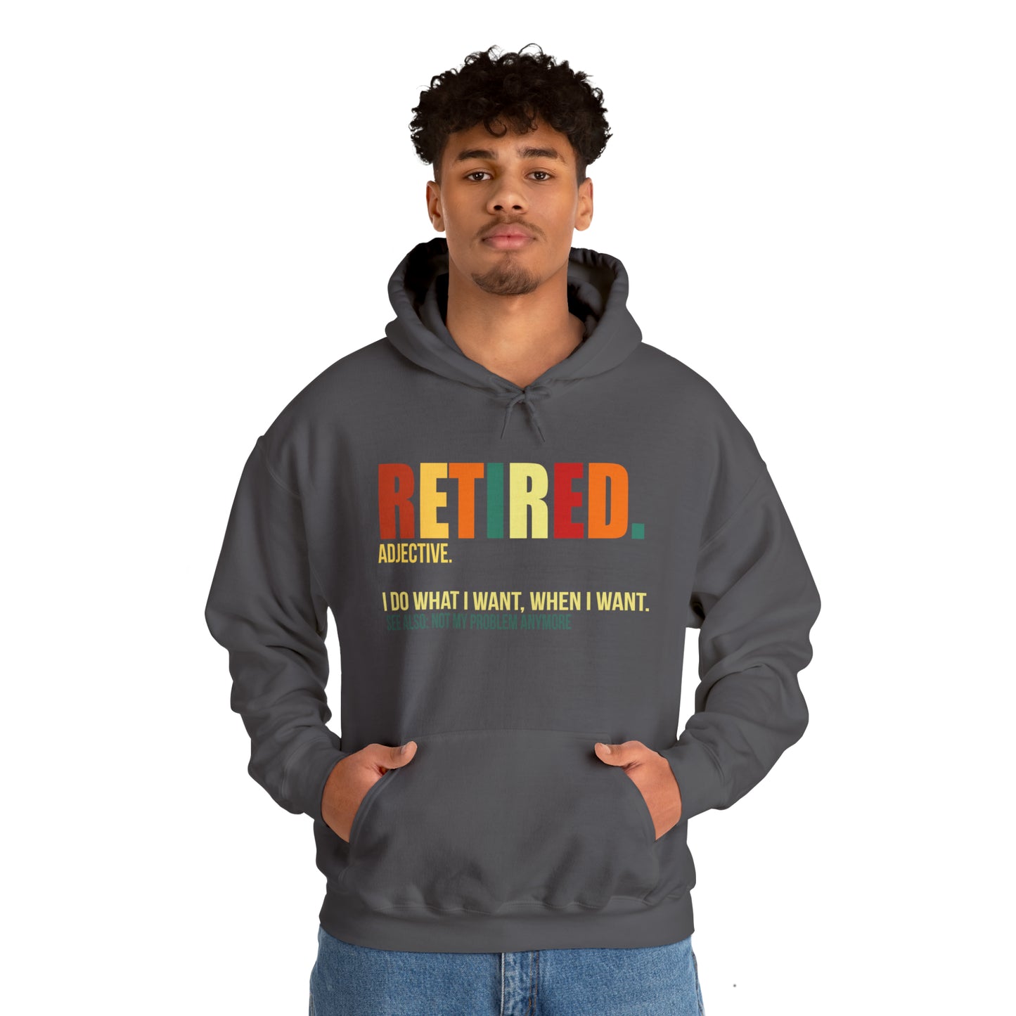 Retired Funny Hoodie