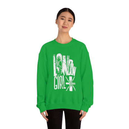 London Girl Crewneck Sweatshirt