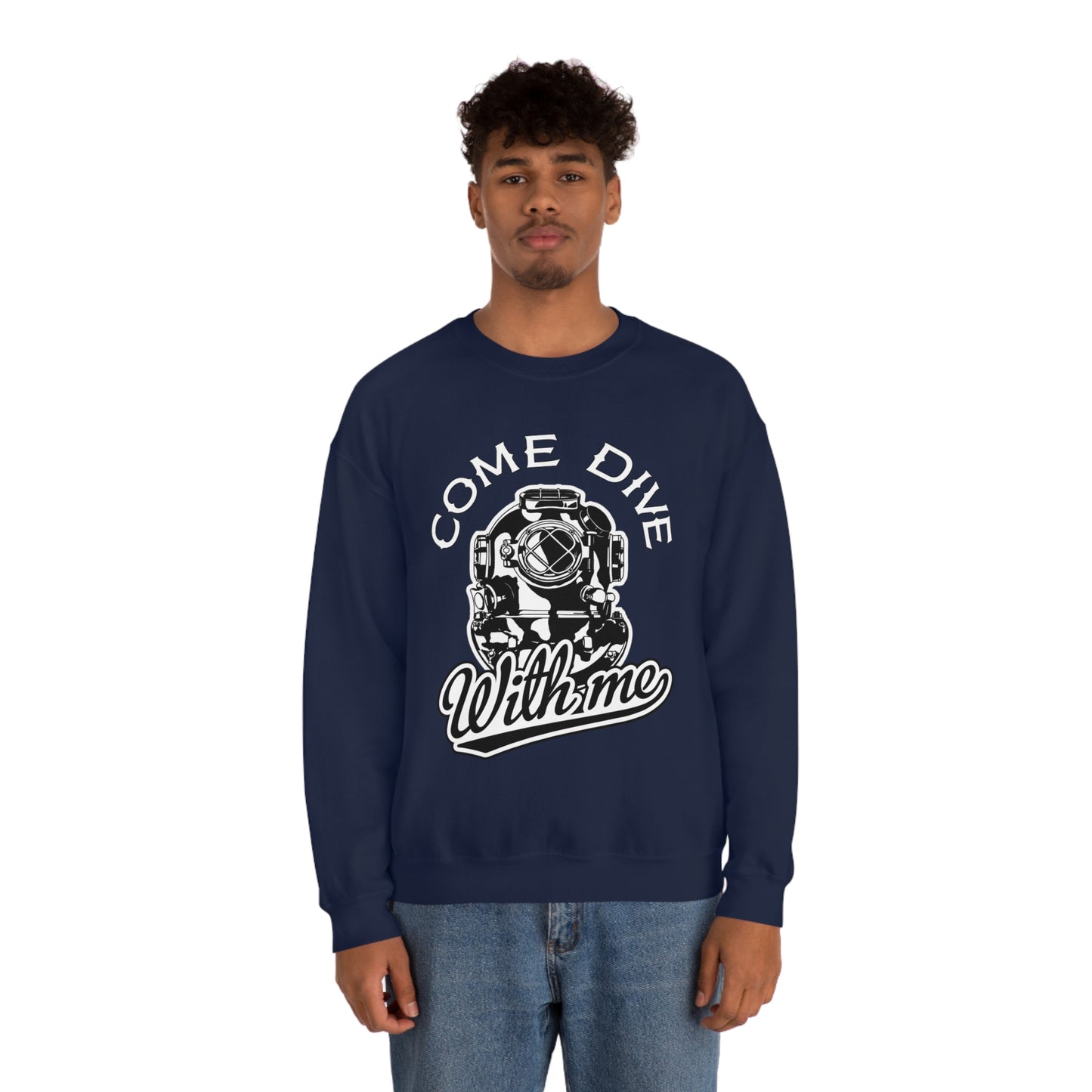 Dive with me Crewneck Sweatshirt