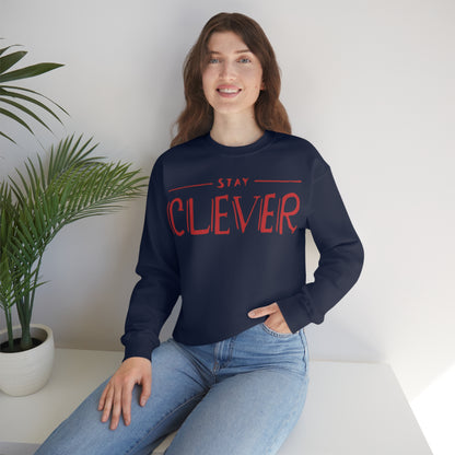 Stay Clever Crewneck Sweatshirt