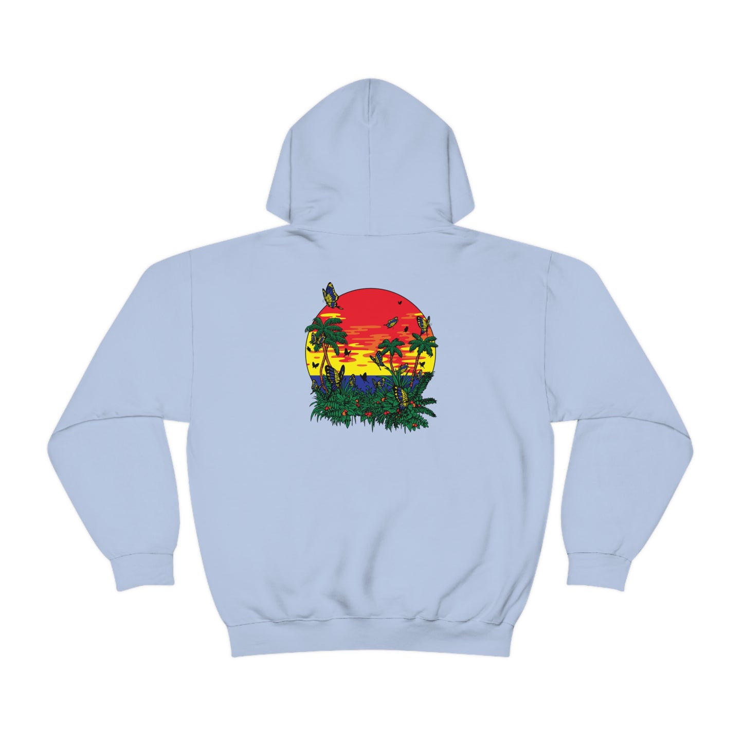 Sunset Butterfly Vibes Hoodie