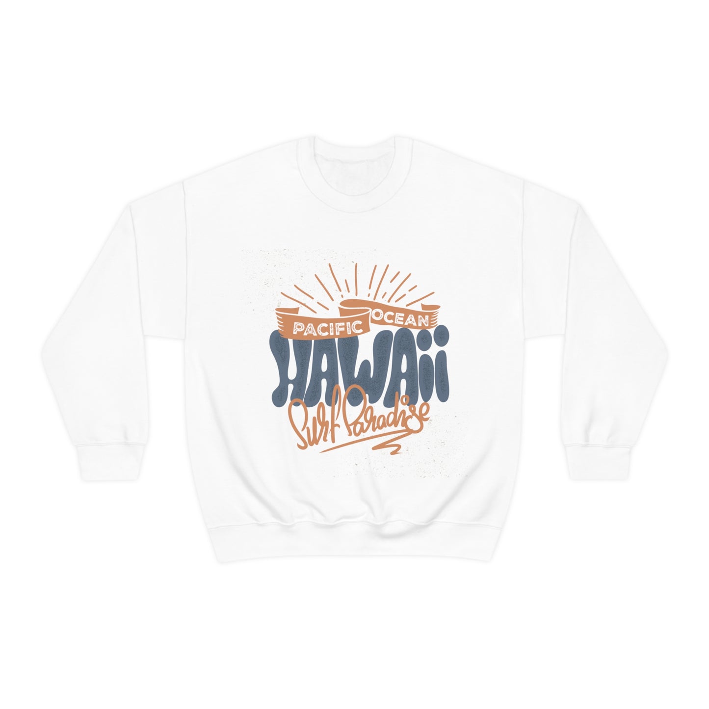 Hawaii Surf Paradise Crewneck Sweatshirt